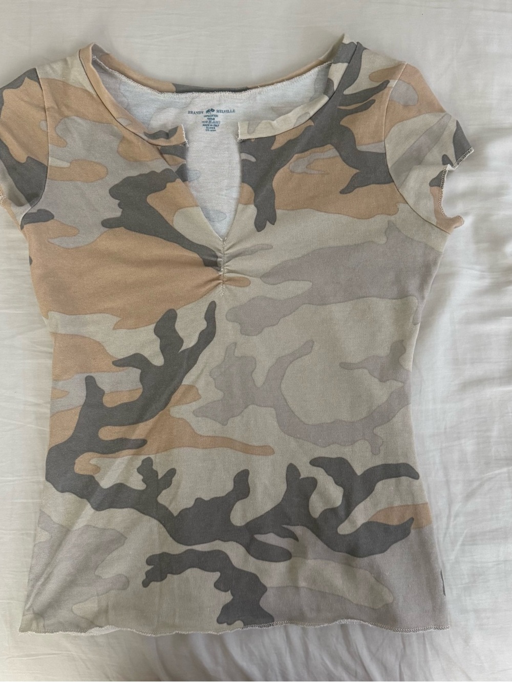 Women’s Camo Short Sleeve Tee - Neutral Camo